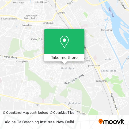 Aldine Ca Coaching Institute map