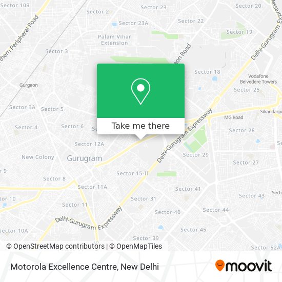 Motorola Excellence Centre map