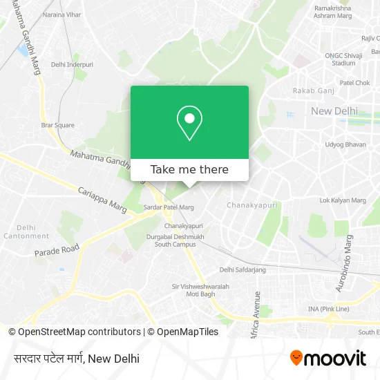 सरदार पटेल मार्ग map