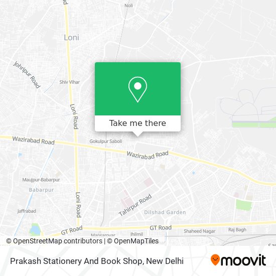 Prakash Stationery And Book Shop map