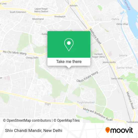 Shiv Chandi Mandir map