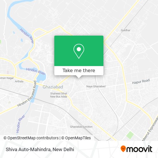 Shiva Auto-Mahindra map