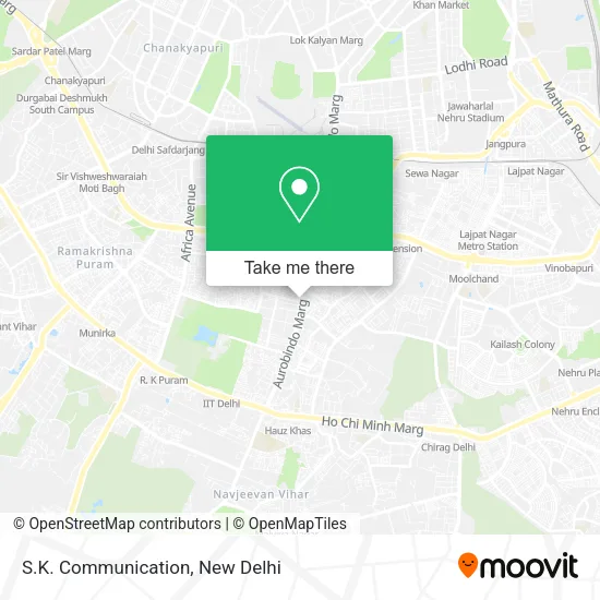 S.K. Communication map