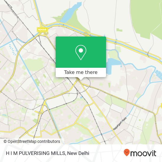 H I M PULVERISING MILLS map