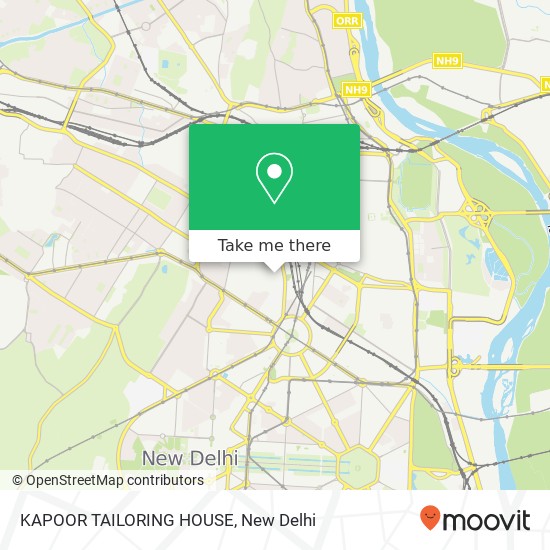 KAPOOR TAILORING HOUSE map