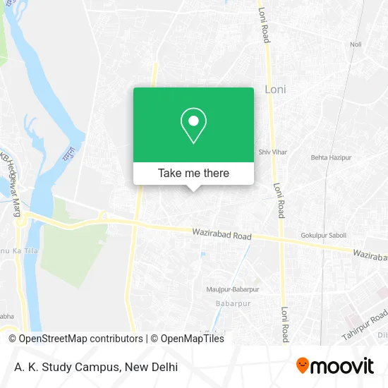 A. K. Study Campus map