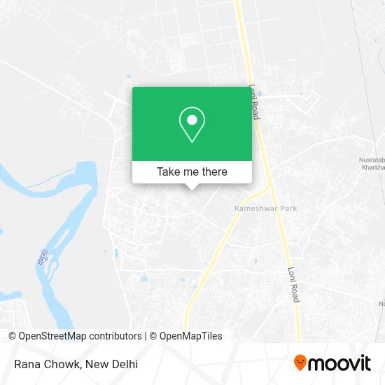 Rana Chowk map