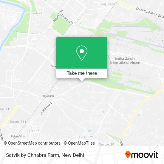 Satvik by Chhabra Farm map