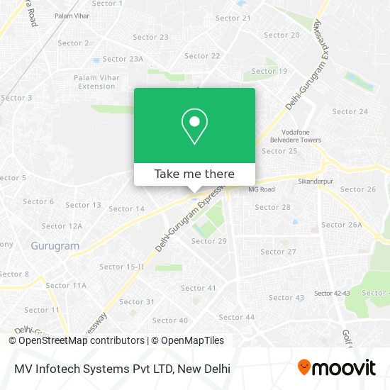 MV Infotech Systems Pvt LTD map