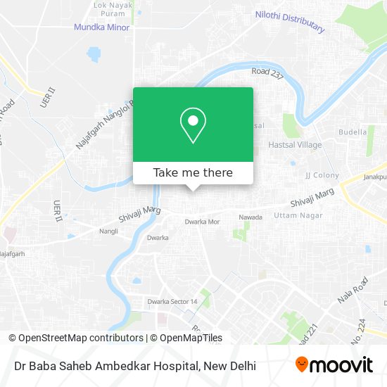 Dr Baba Saheb Ambedkar Hospital map