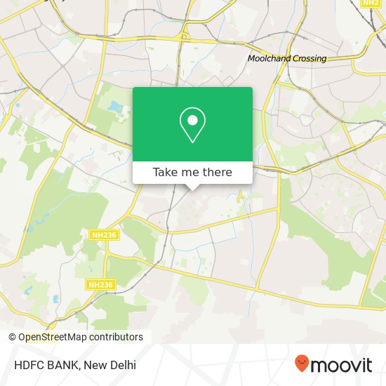 HDFC BANK map