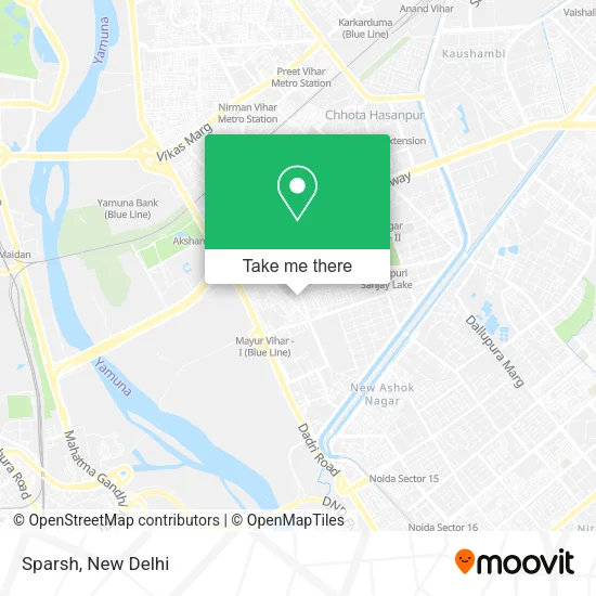 Sparsh map