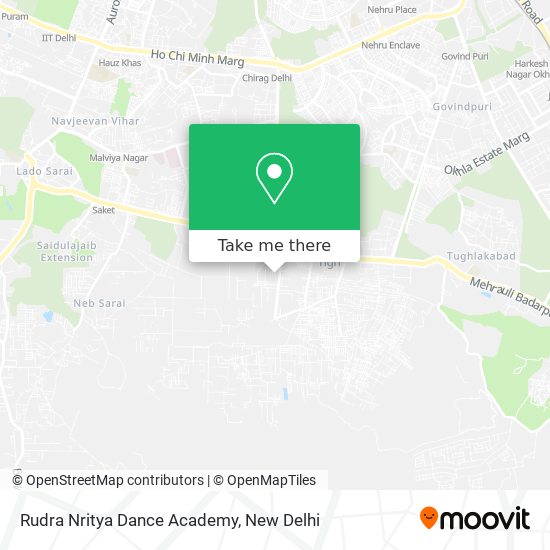 Rudra Nritya Dance Academy map