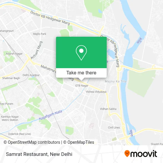 Samrat Restaurant map