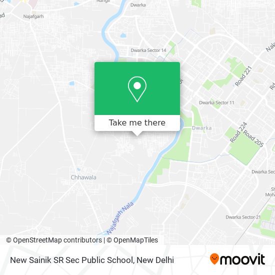 New Sainik SR Sec Public School map