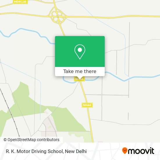 R. K. Motor Driving School map