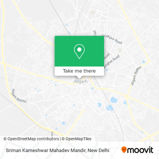 Sriman Kameshwar Mahadev Mandir map
