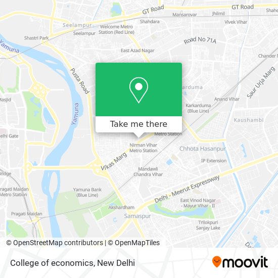 College of economics map