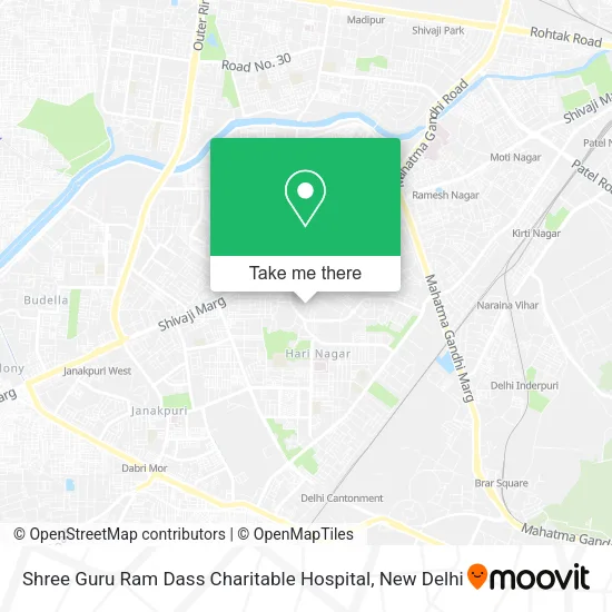 Shree Guru Ram Dass Charitable Hospital map