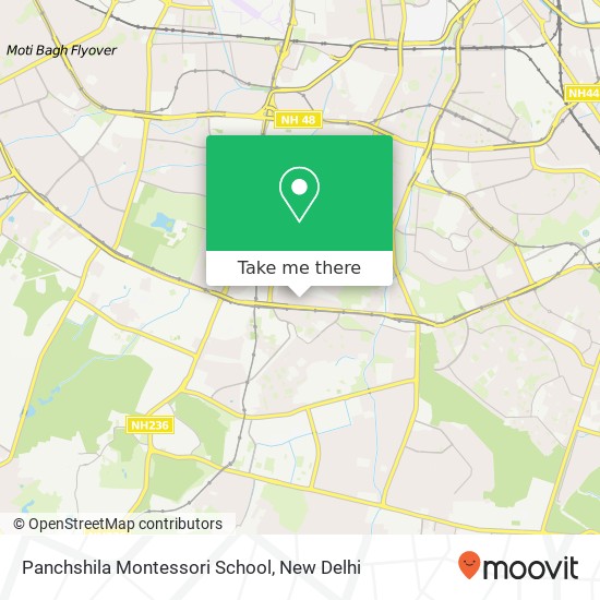Panchshila Montessori School map