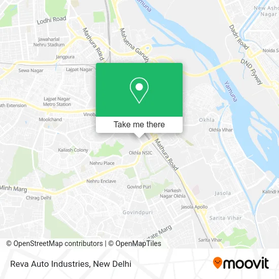 Reva Auto Industries map