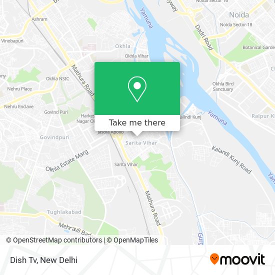 Dish Tv map