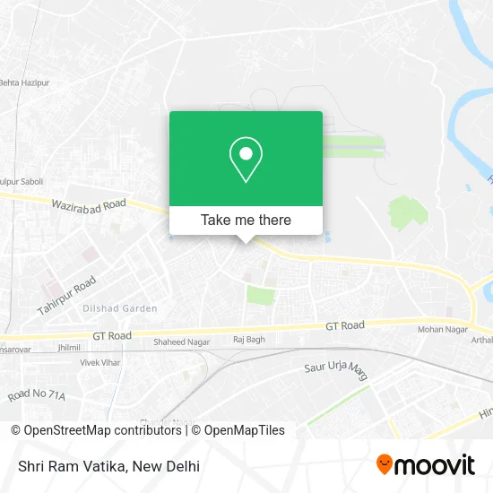 Shri Ram Vatika map