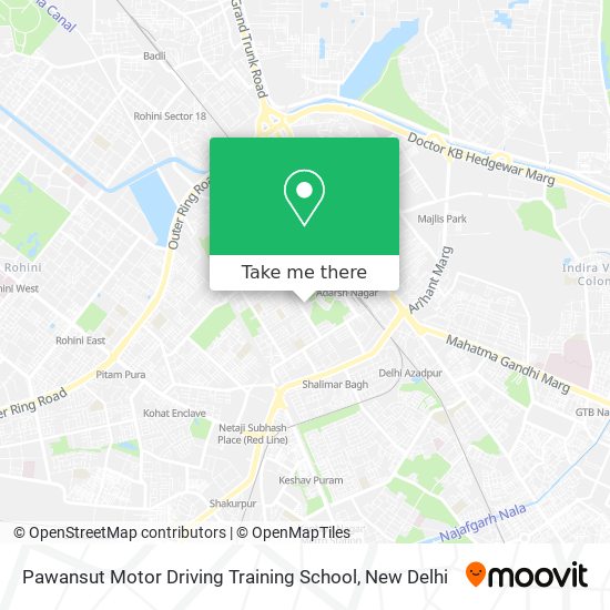 Pawansut Motor Driving Training School map