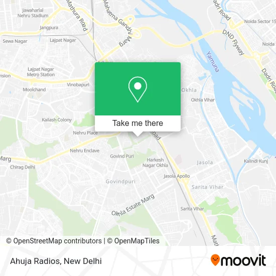 Ahuja Radios map