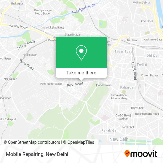 Mobile Repairing map