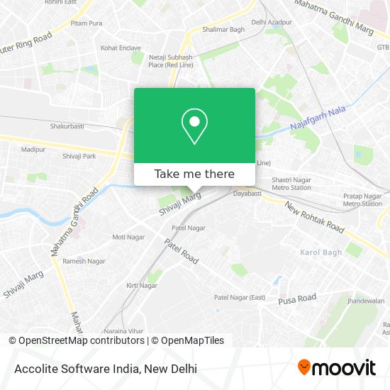Accolite Software India map