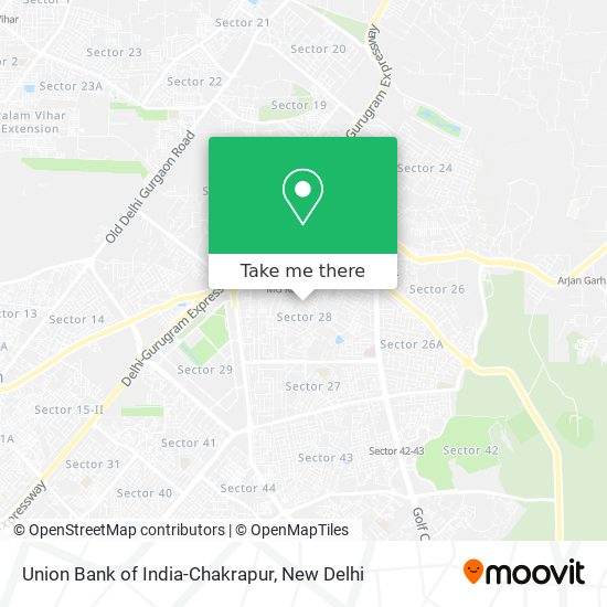 Union Bank of India-Chakrapur map