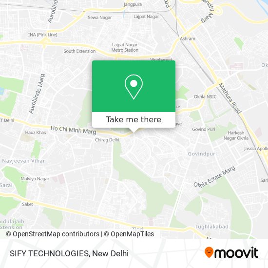 SIFY TECHNOLOGIES map