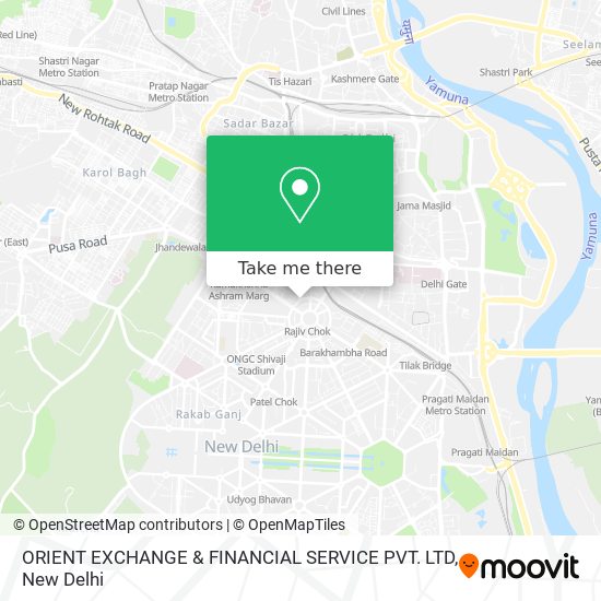 ORIENT EXCHANGE & FINANCIAL SERVICE PVT. LTD map