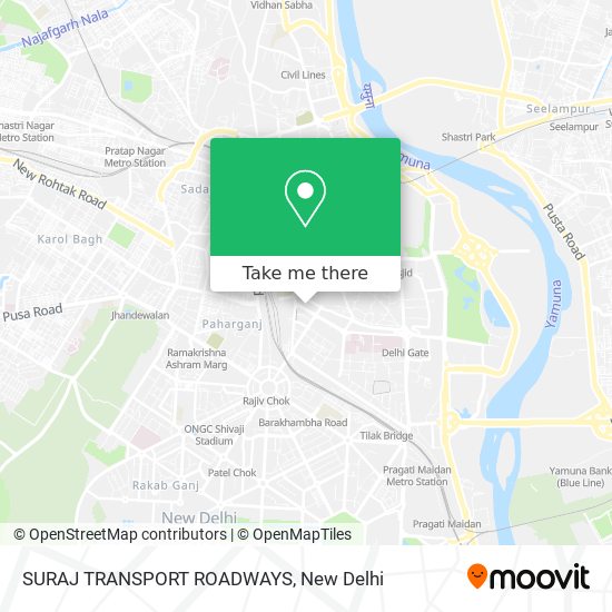 SURAJ TRANSPORT ROADWAYS map