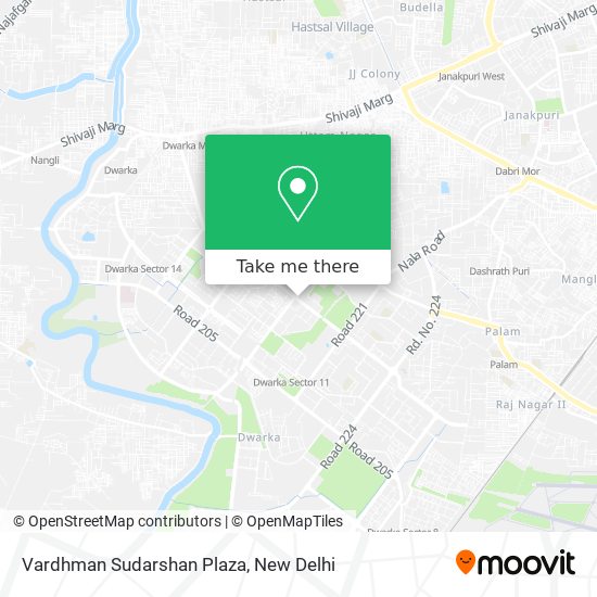 Vardhman Sudarshan Plaza map