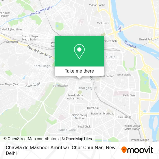 Chawla de Mashoor Amritsari Chur Chur Nan map
