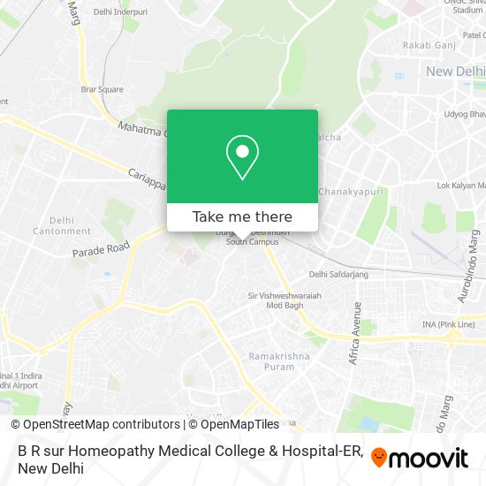 B R sur Homeopathy Medical College & Hospital-ER map