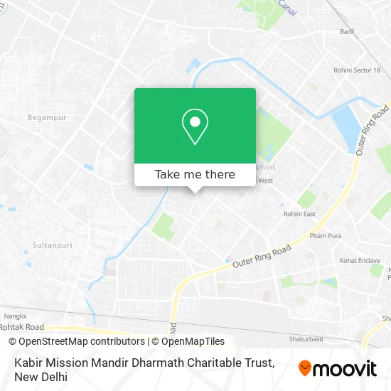 Kabir Mission Mandir Dharmath Charitable Trust map