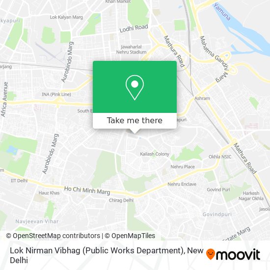 Lok Nirman Vibhag (Public Works Department) map