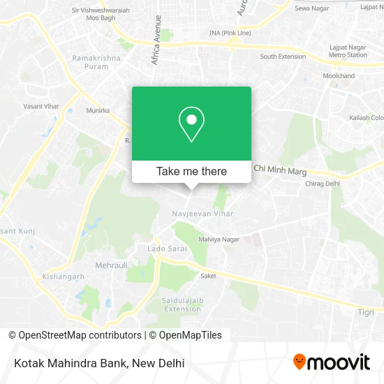 Kotak Mahindra Bank map