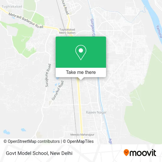 Govt Model School map