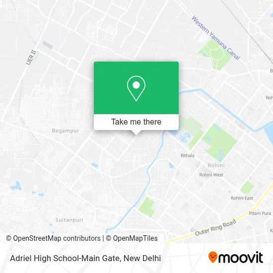 Adriel High School-Main Gate map