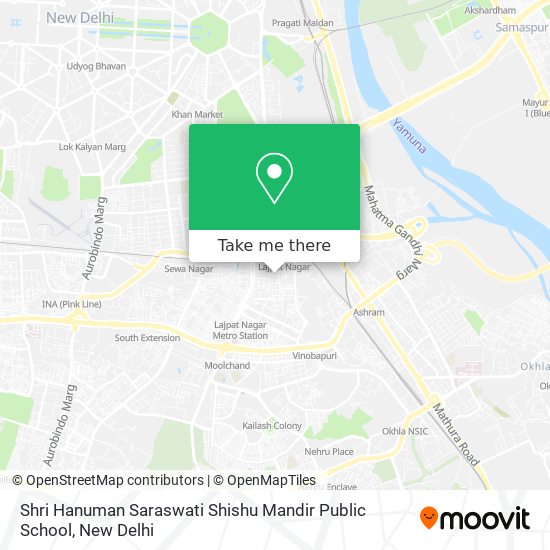 Shri Hanuman Saraswati Shishu Mandir Public School map