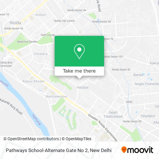 Pathways School-Alternate Gate No 2 map
