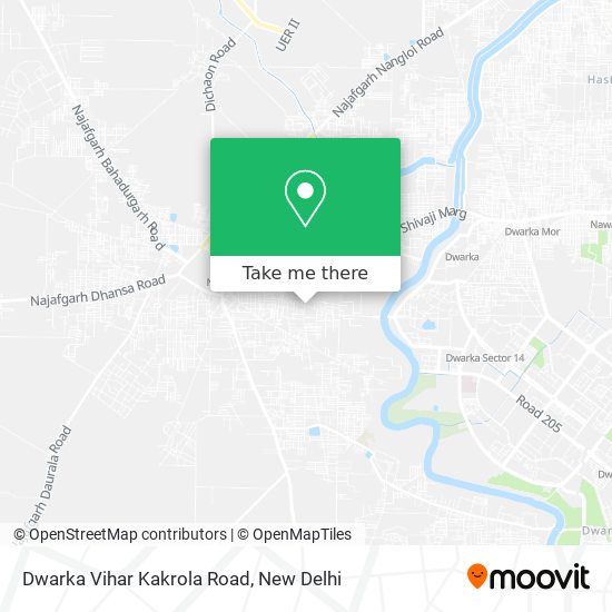 Dwarka Vihar Kakrola Road map