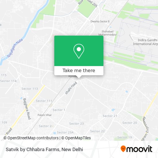 Satvik by Chhabra Farms map