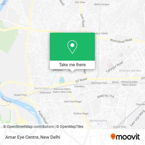 Amar Eye Centre map