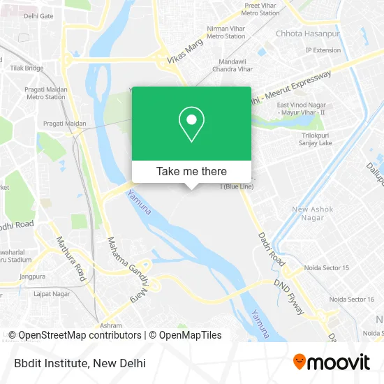 Bbdit Institute map