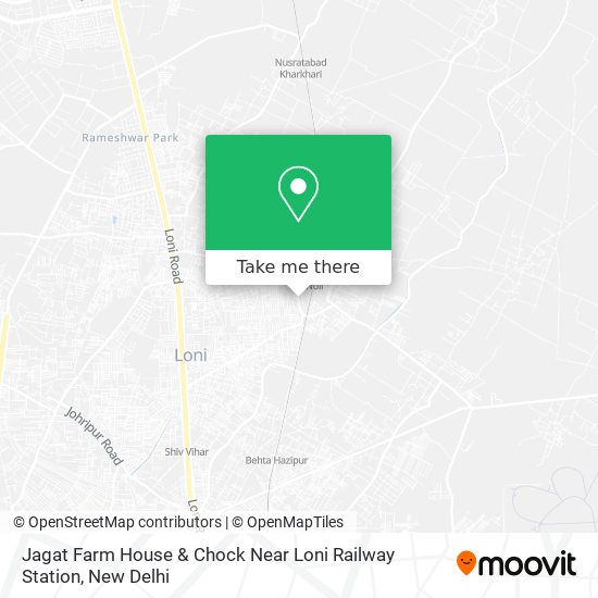 Jagat Farm House & Chock Near Loni Railway Station map